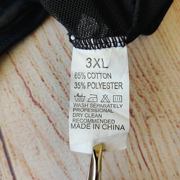 Plus size sheer stretch eyelash lace bodysuit sz 3XL - Picture 12 of 14